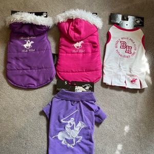 Beverly Hill Polo Club Dog Clothes Size S